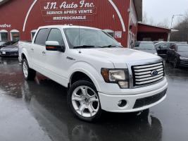  F-150  2011 Crew Cab 4x4,Limited Lariat ! 6.2 litres , cuir + toit ouvrant $ 23939